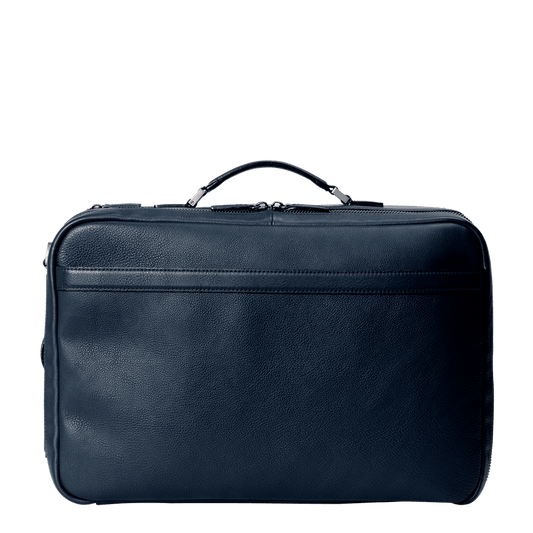 Steerhide  Ame Waterproof 3way Travel Bag in Navy Made in Japan