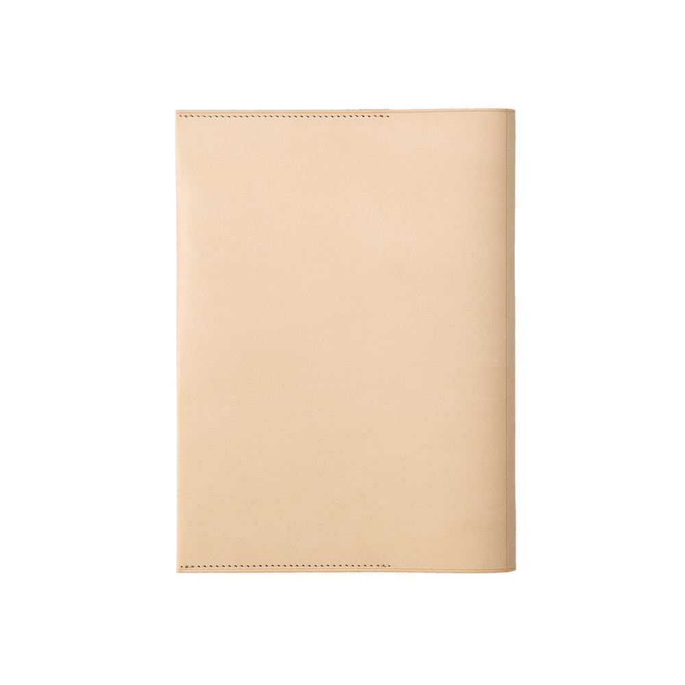 Bull Hide  Plain Nume A5 Notebook Cover in Plain Made in Japan