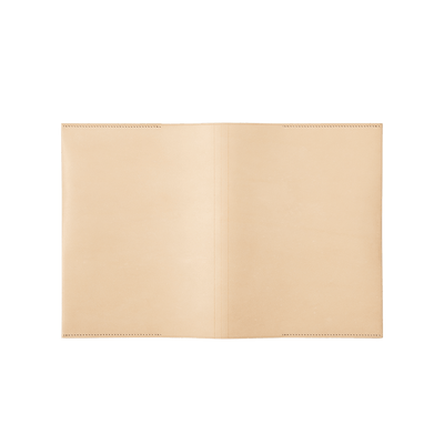 Bull Hide  Plain Nume A5 Notebook Cover in Plain Made in Japan