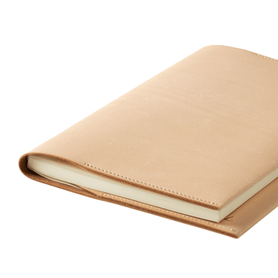 Bull Hide  Plain Nume A5 Notebook Cover in Plain Made in Japan