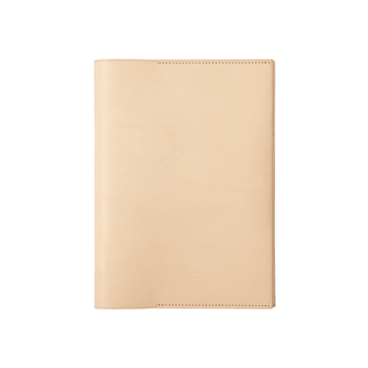 Bull Hide  Plain Nume A5 Notebook Cover in Plain Made in Japan