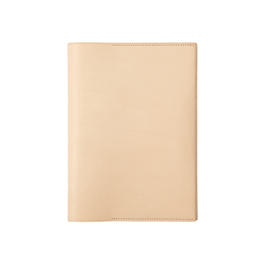 Bull Hide  Plain Nume A5 Notebook Cover in Plain Made in Japan