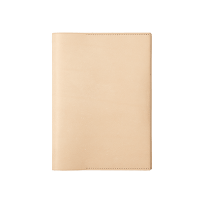 Bull Hide  Plain Nume A5 Notebook Cover in Plain Made in Japan