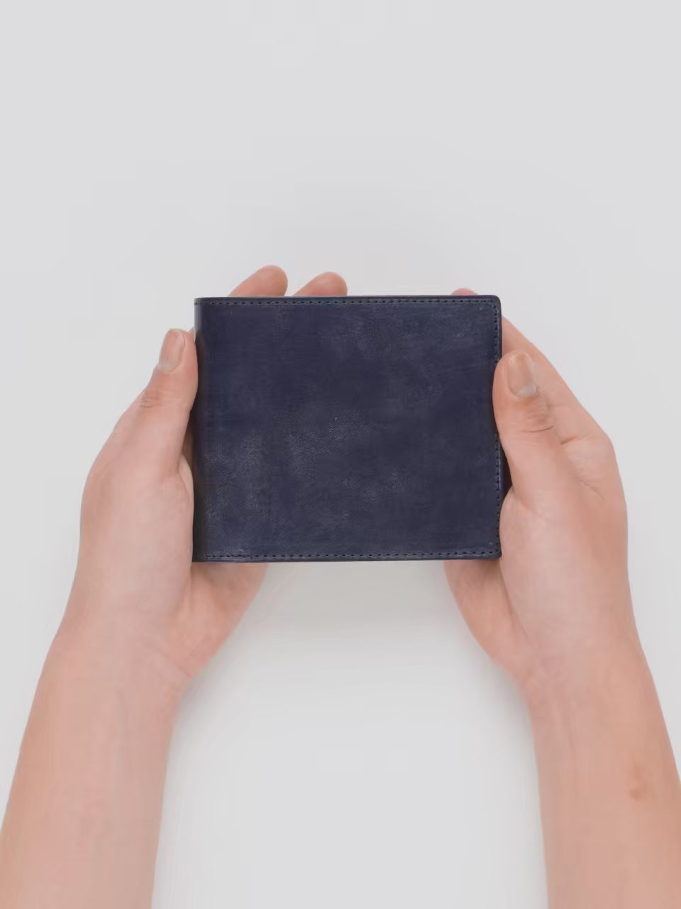 Bridle Leather Bridle Wallet in Navy Made in Japan