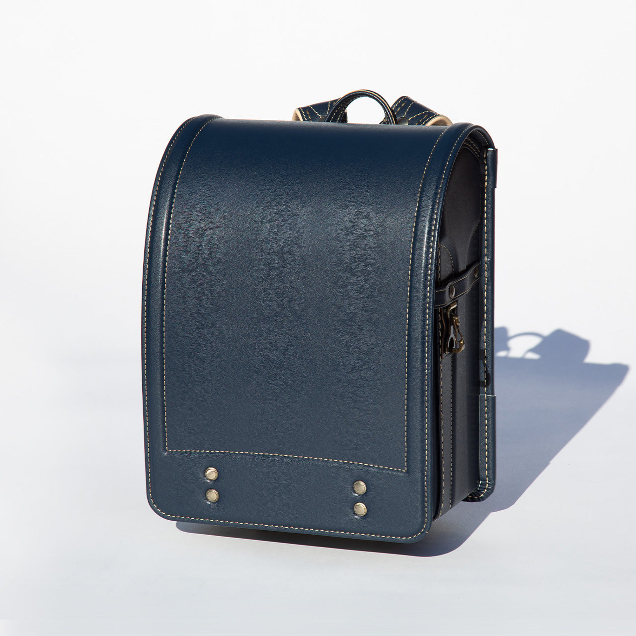 Cowhide Randoseru Cowhide in Deep Blue Made in Japan