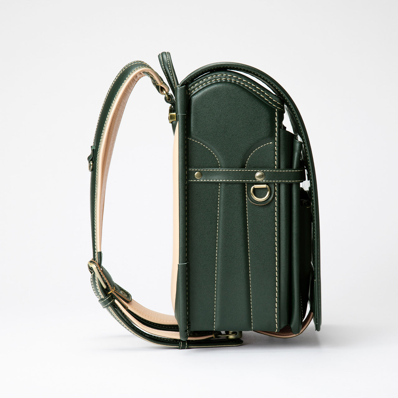 Cowhide Randoseru Cowhide in Deep Green Made in Japan