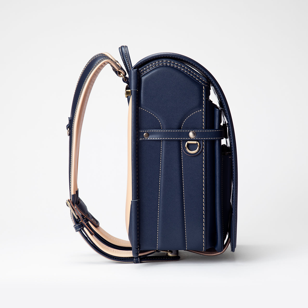 Cowhide Randoseru Cowhide in Deep Blue Made in Japan