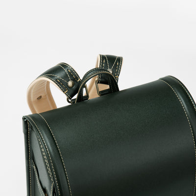 Cowhide Randoseru Cowhide in Deep Green Made in Japan