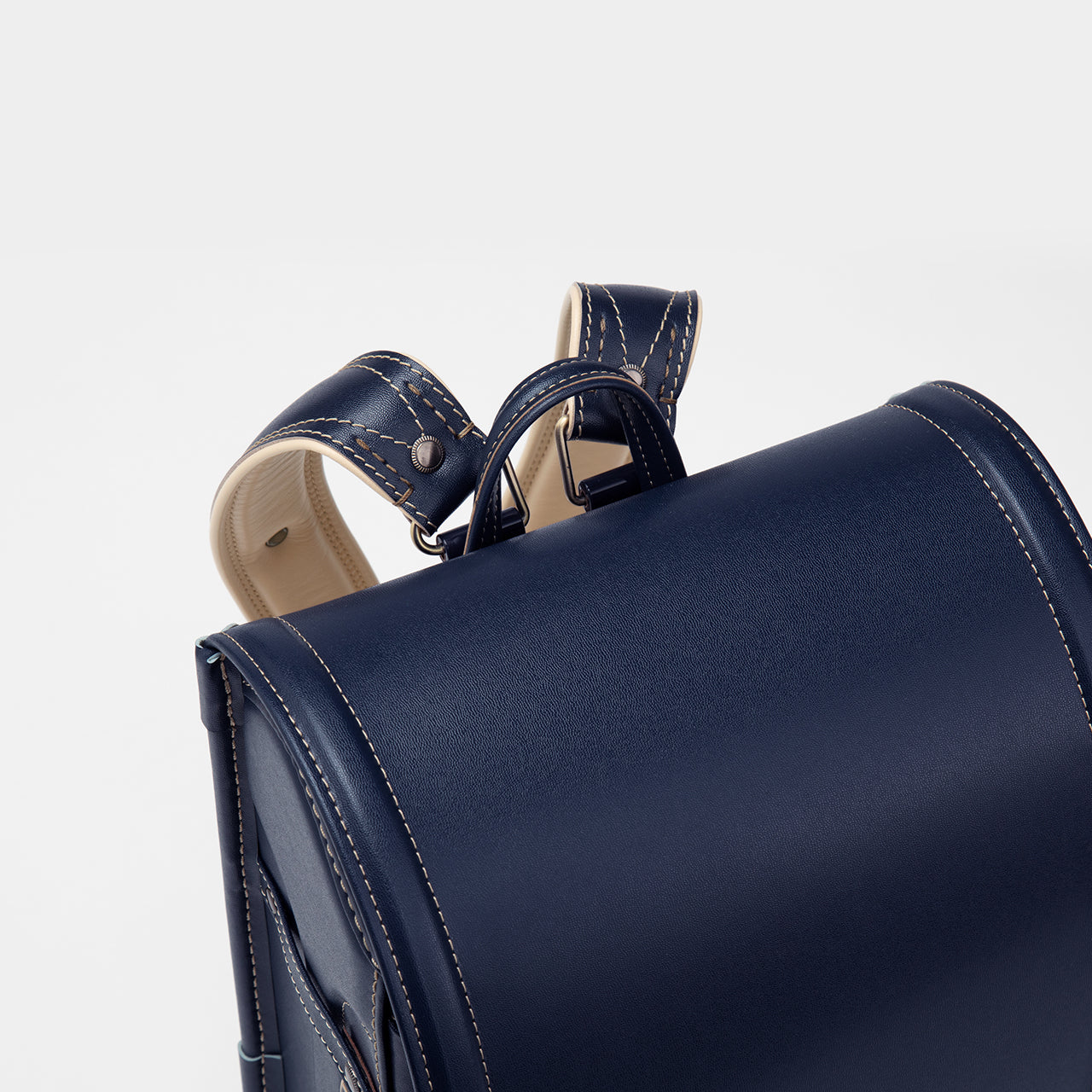 Cowhide Randoseru Cowhide in Deep Blue Made in Japan