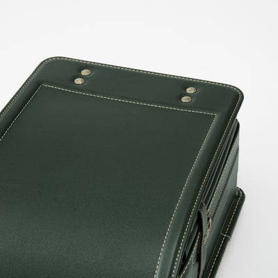 Cowhide Randoseru Cowhide in Deep Green Made in Japan