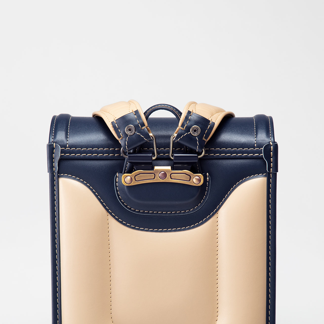 Cowhide Randoseru Cowhide in Deep Blue Made in Japan