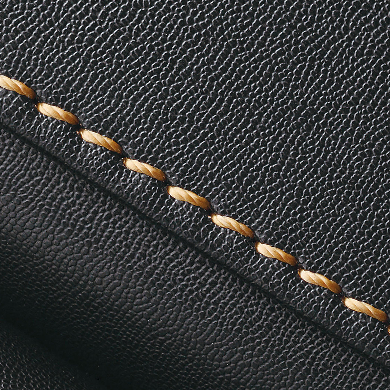 Cowhide Randoseru Cowhide in Black x Amber Made in Japan