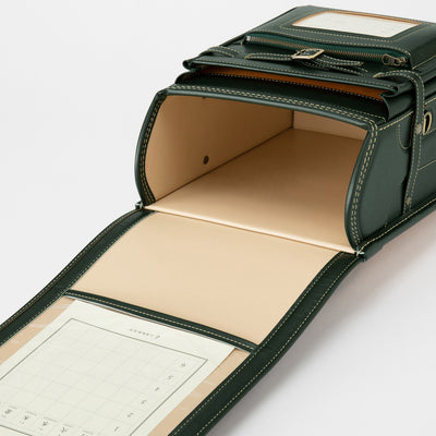 Cowhide Randoseru Cowhide in Deep Green Made in Japan