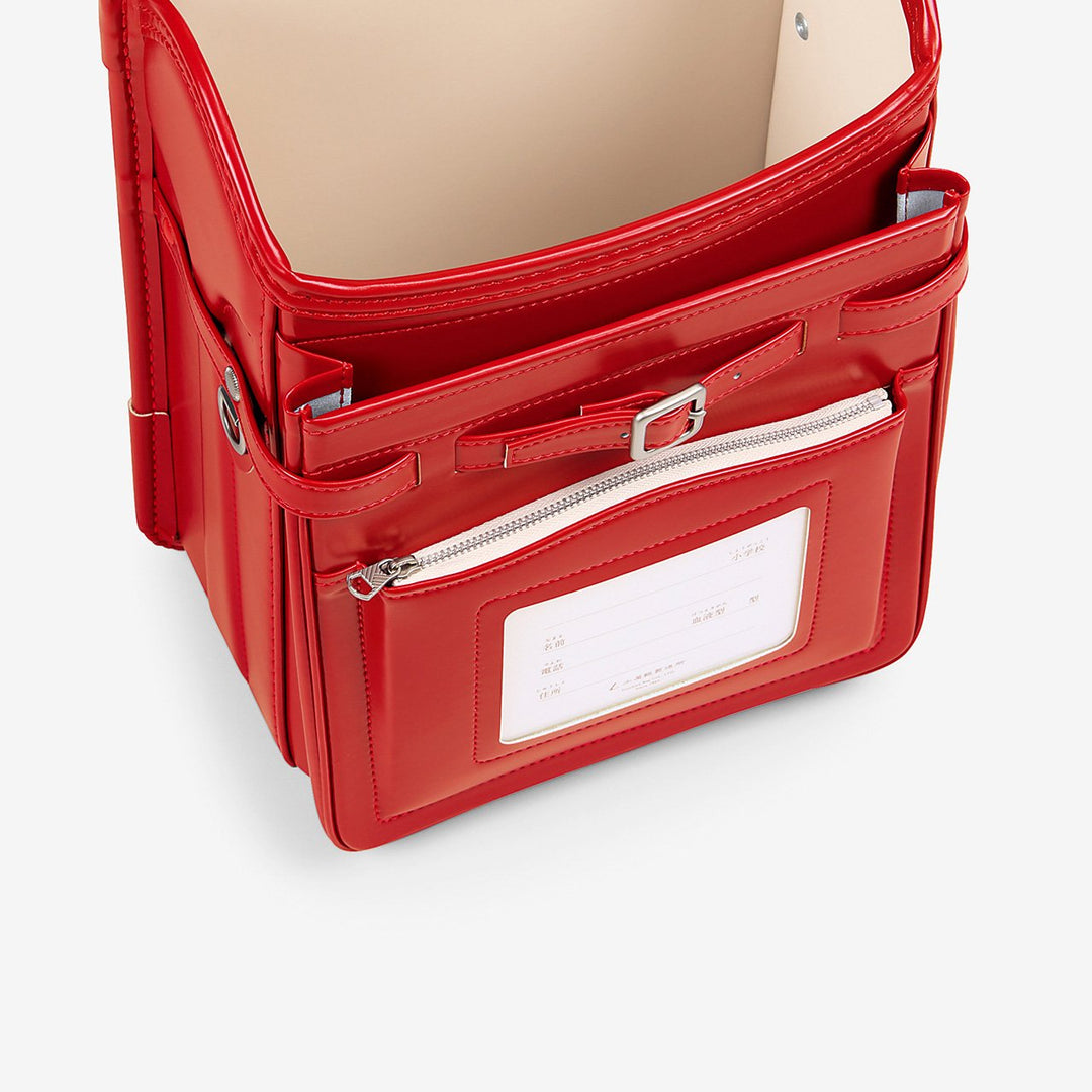 【新品未使用】yukiemon コラージュ（レッド）3Lサイズ Randoseru Lite- Randoseru - –Timeless Leather Designs, Crafted in