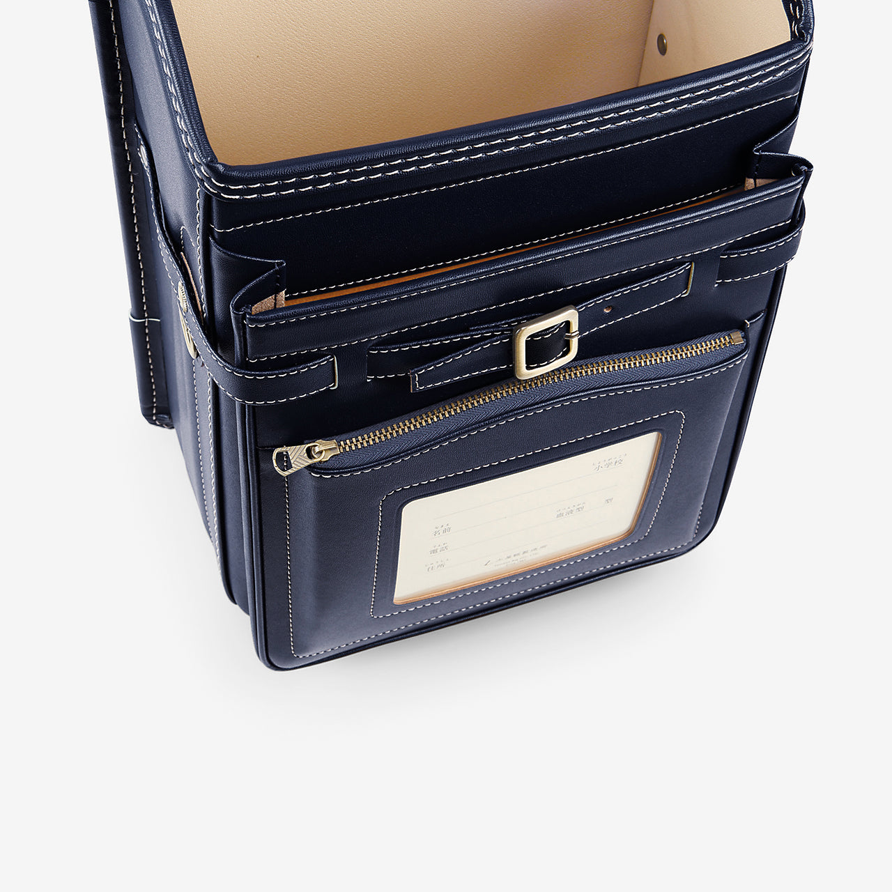 Cowhide Randoseru Cowhide in Deep Blue Made in Japan