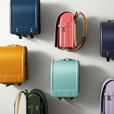 Cowhide Randoseru Cowhide in Deep Green Made in Japan