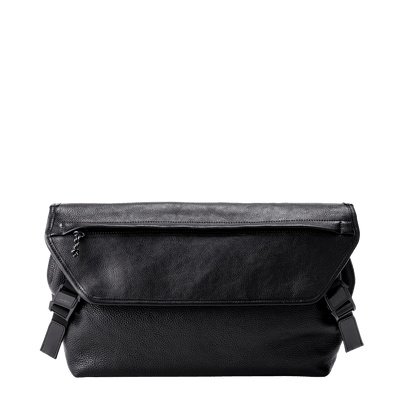 Steerhide  【Online Exclusive】Messenger Bag in Black Made in Japan