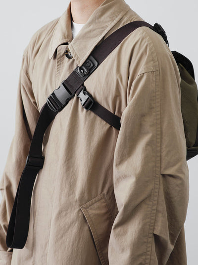 Steerhide  【Online Exclusive】Messenger Bag in Khaki Green Made in Japan