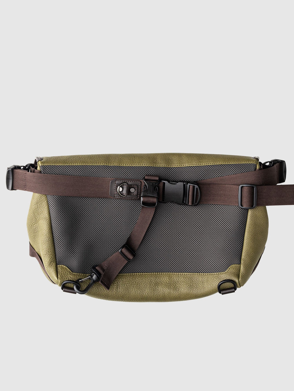 Steerhide  【Online Exclusive】Messenger Bag in Khaki Green Made in Japan