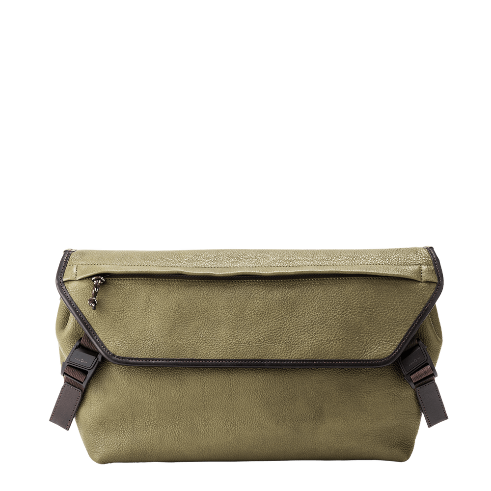 Steerhide  【Online Exclusive】Messenger Bag in Khaki Green Made in Japan