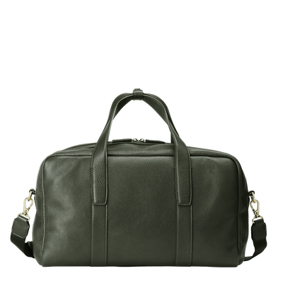 Steerhide  Tone Nume Weekender Bag in Dark Olive Made in Japan