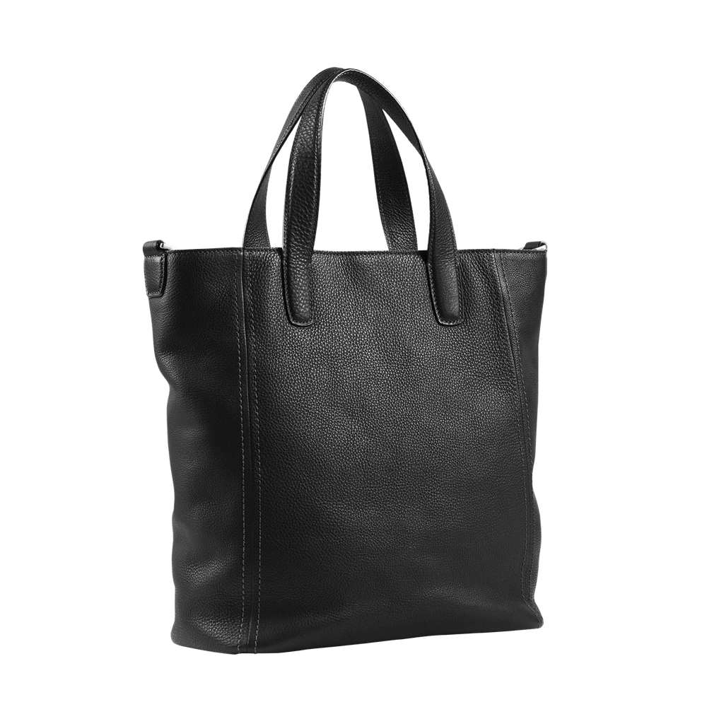 Steerhide  Tone Nume Box Tote in Dark Olive Made in Japan