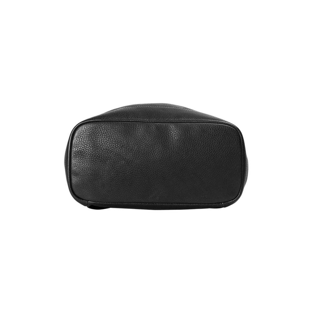 Steerhide (Soft Nume Leather) Tone Nume FlapTop Backpack in Stone Made in Japan