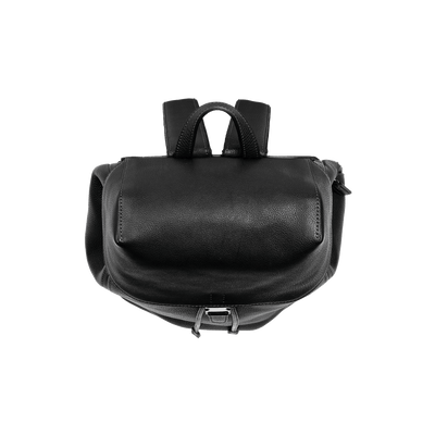 Steerhide (Soft Nume Leather) Tone Nume FlapTop Backpack in Stone Made in Japan