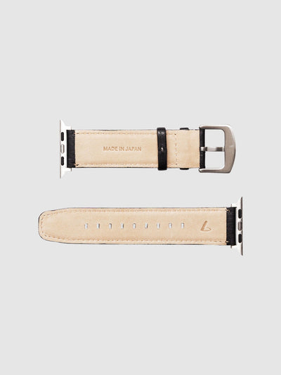 Steerhide (Soft Nume Leather) Tone Nume Apple Watch Leather Band in Stone Made in Japan
