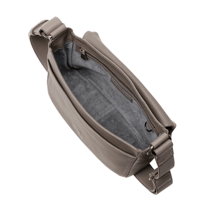 Steerhide (Soft Nume Leather) Tone Nume Medium Shoulder in Stone Made in Japan