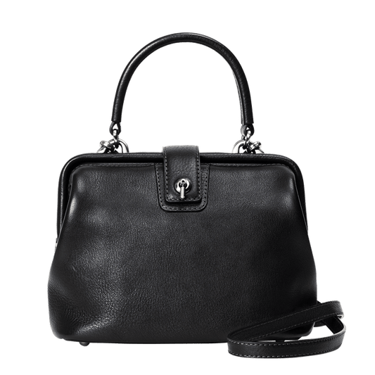 Steerhide  Tone Nume Doctor Bag in Black Made in Japan