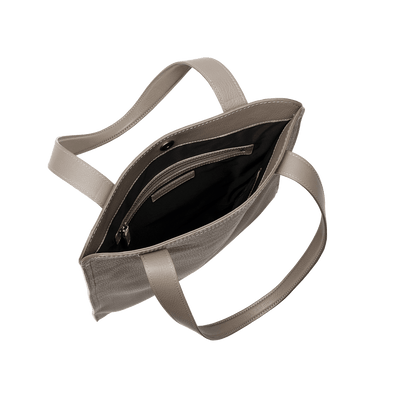 Steerhide (Soft Nume Leather) Tone Nume Slim Tote in Stone Made in Japan