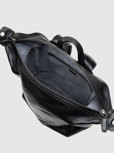 Steerhide  Tone Nume Medium Backpack in Black Made in Japan