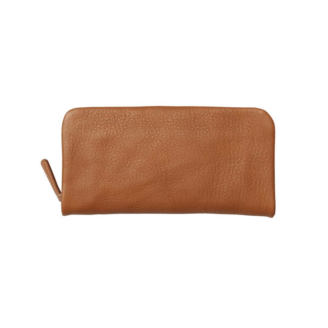 Luxury Leather Zip Wallets - Japanese Handcrafted Quality