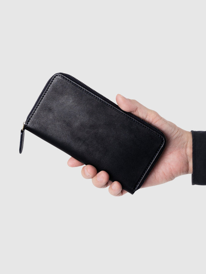 小物 PORTER 925 LONG WALLET B JIRUSHI Roadster Slim Zip Long Wallet | Leather Wallet | Tsuchiya Kaban