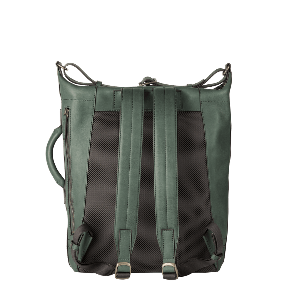 Cowhide  Roadster 3way Backpack in Deep Green Made in Japan