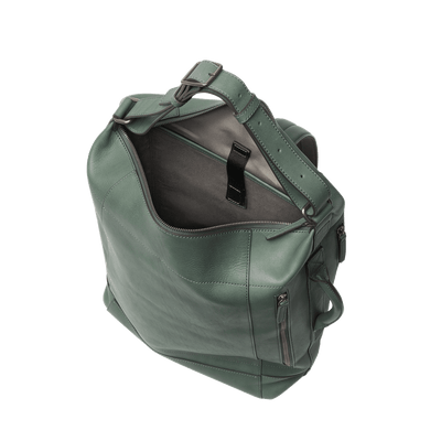 Cowhide  Roadster 3way Backpack in Deep Green Made in Japan