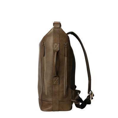 Cowhide  Roadster 3way Backpack in Deep Green Made in Japan