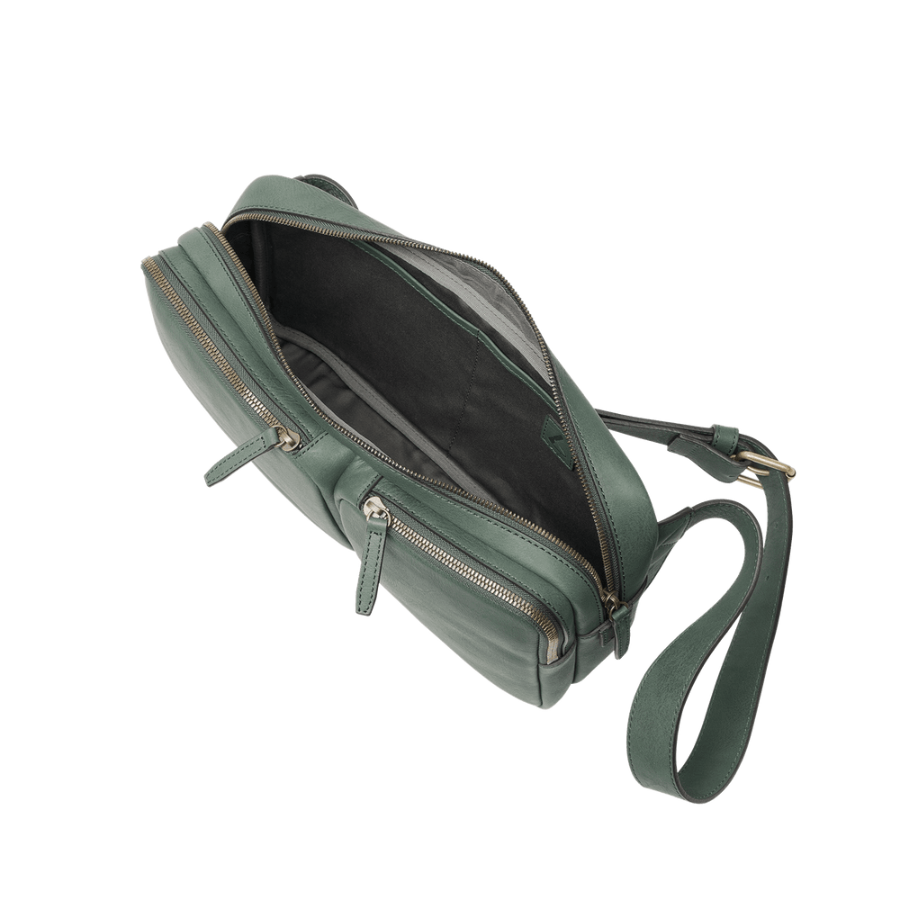 Roadster Tri-zip Crossbody Bag