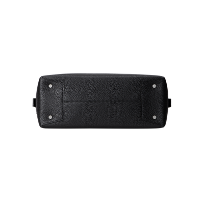 Cowhide (Italian Shrink Leather) TSUCHIYA Class BelleAube Boston in Black Made in Japan