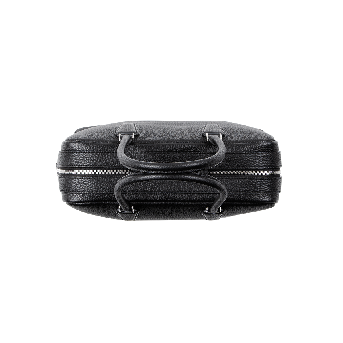 Cowhide (Italian Shrink Leather) TSUCHIYA Class BelleAube Boston in Black Made in Japan