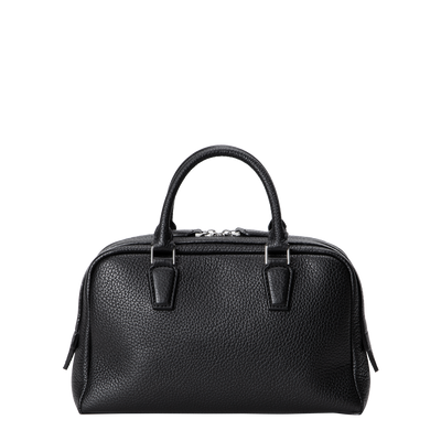 Cowhide (Italian Shrink Leather) TSUCHIYA Class BelleAube 2Way Mini Boston in Gray Made in Japan