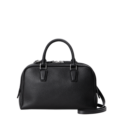 Cowhide (Italian Shrink Leather) TSUCHIYA Class BelleAube 2Way Mini Boston in Black Made in Japan