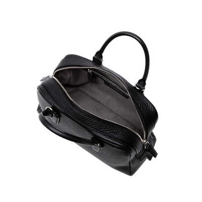 Cowhide (Italian Shrink Leather) TSUCHIYA Class BelleAube 2Way Mini Boston in Black Made in Japan