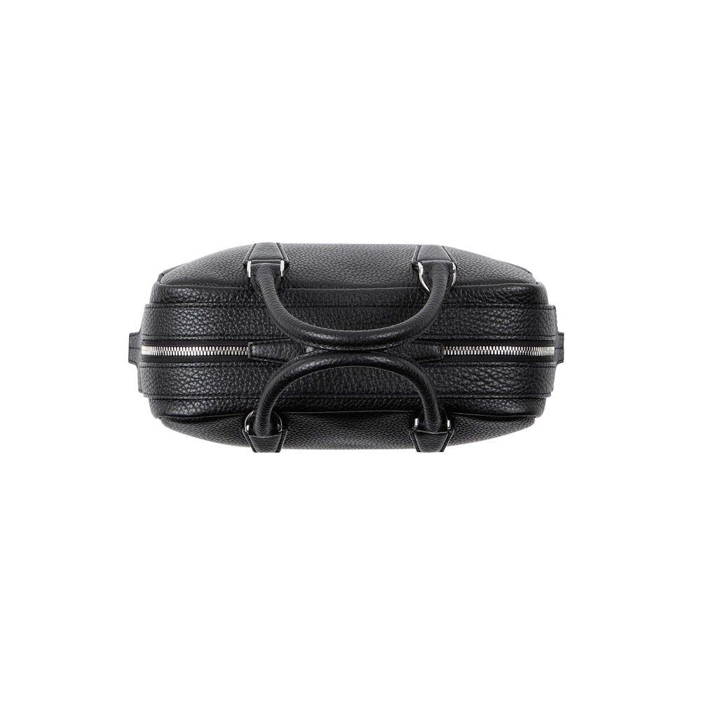 Cowhide (Italian Shrink Leather) TSUCHIYA Class BelleAube 2Way Mini Boston in Black Made in Japan