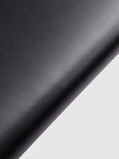 Calfskin (Italian Box Calf) TSUCHIYA Class L'ebene Long Wallet in Black Made in Japan