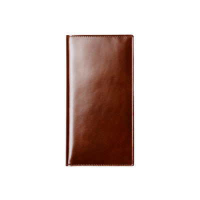 Cordovan Cordovan Coin Pocket Long Slim Wallet in Brown Made in Japan