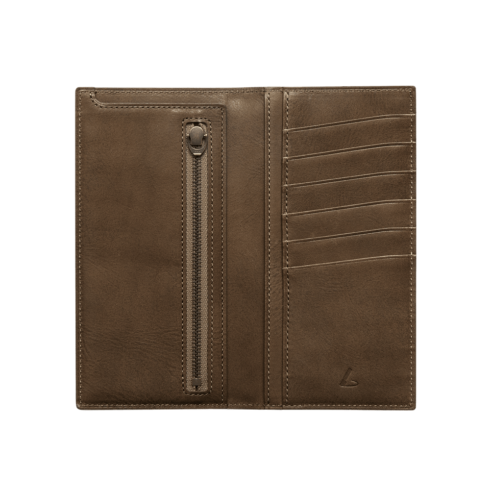 Roadster Coin Pocket Long Slim Wallet