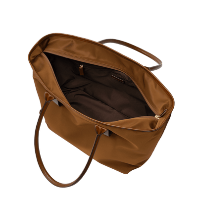  Lohoop Nylon Tote in Cinnamon Made in Japan