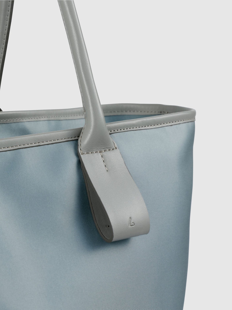 Lohoop Nylon Tote in Cloud Blue Made in Japan